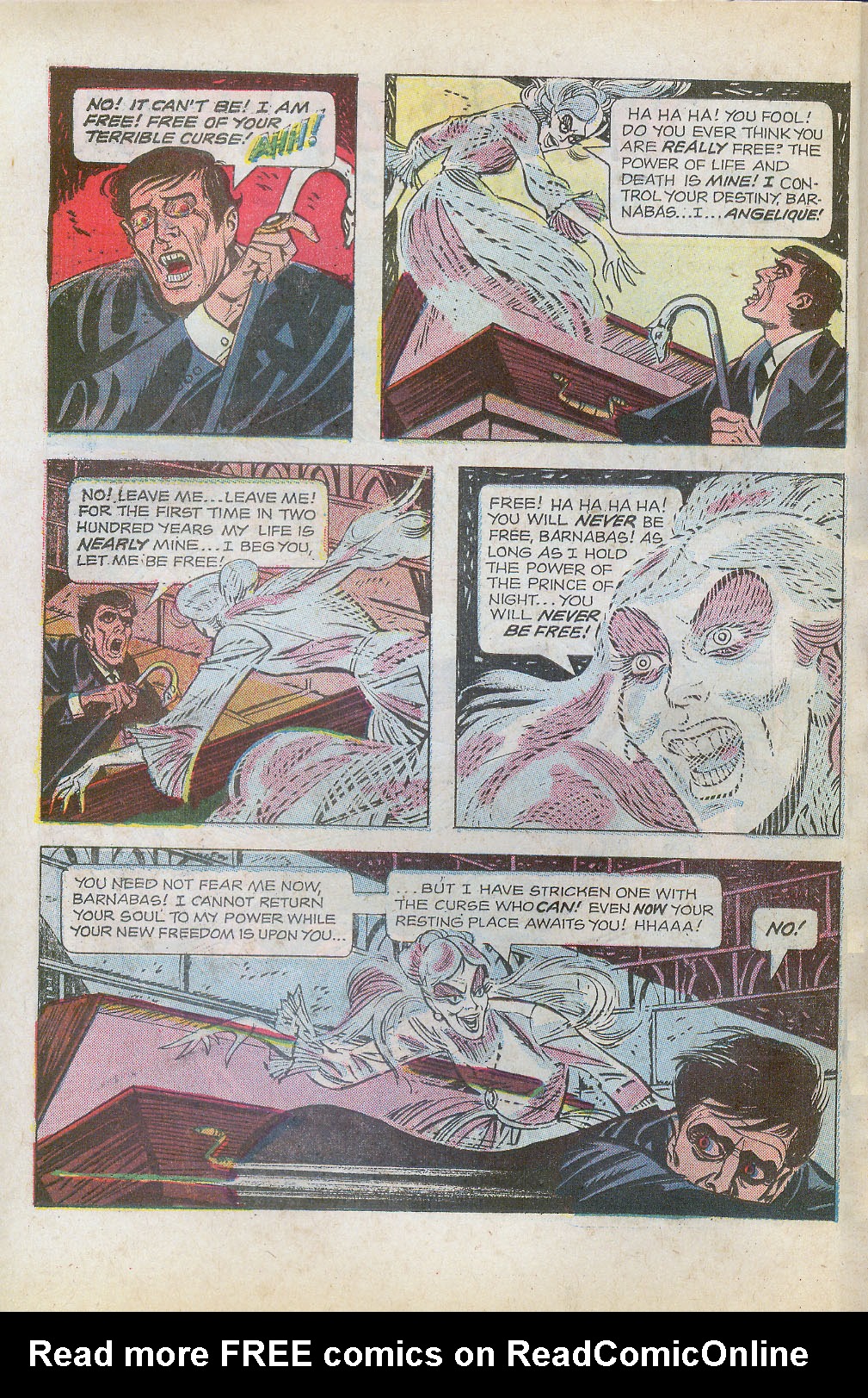 Read online Dark Shadows (1969) comic -  Issue #7 - 22