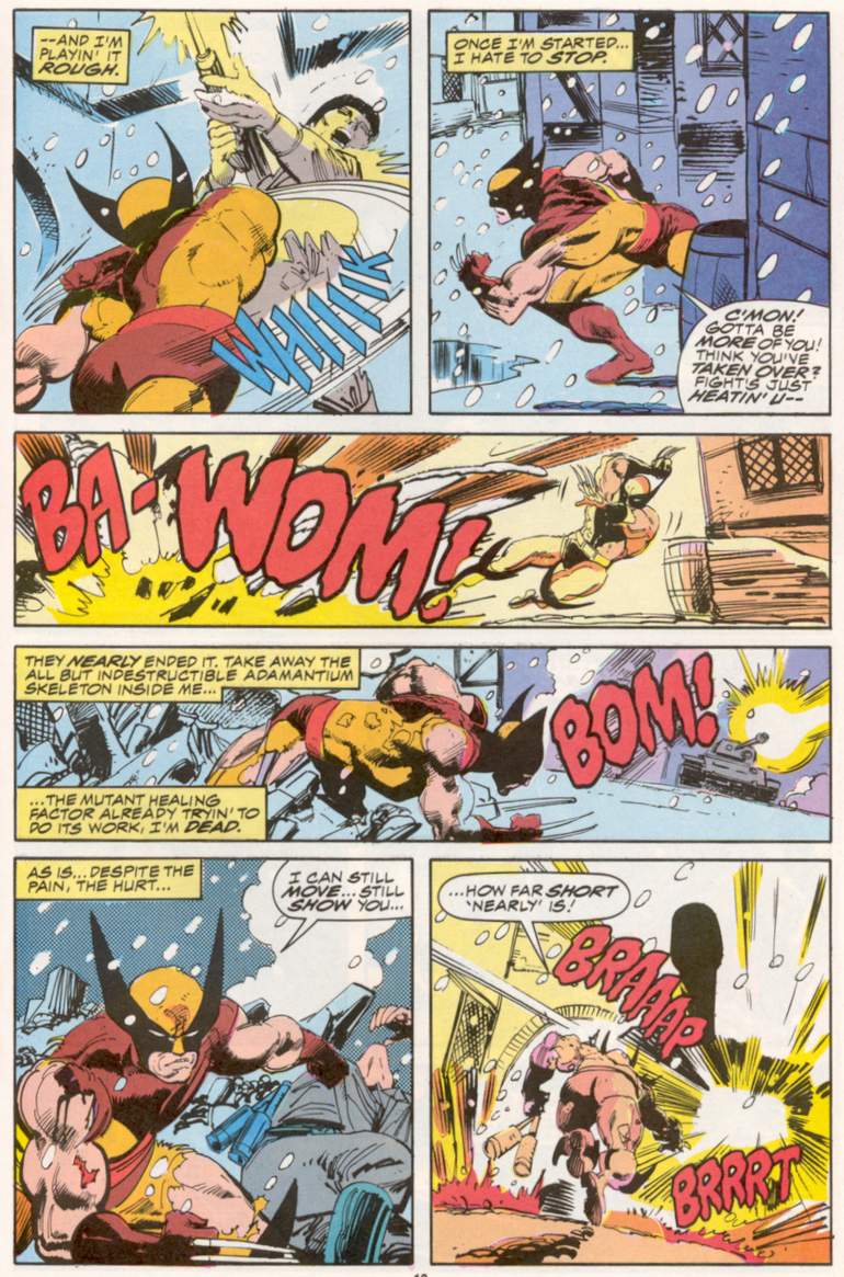 Read online Wolverine (1988) comic -  Issue #21 - 11
