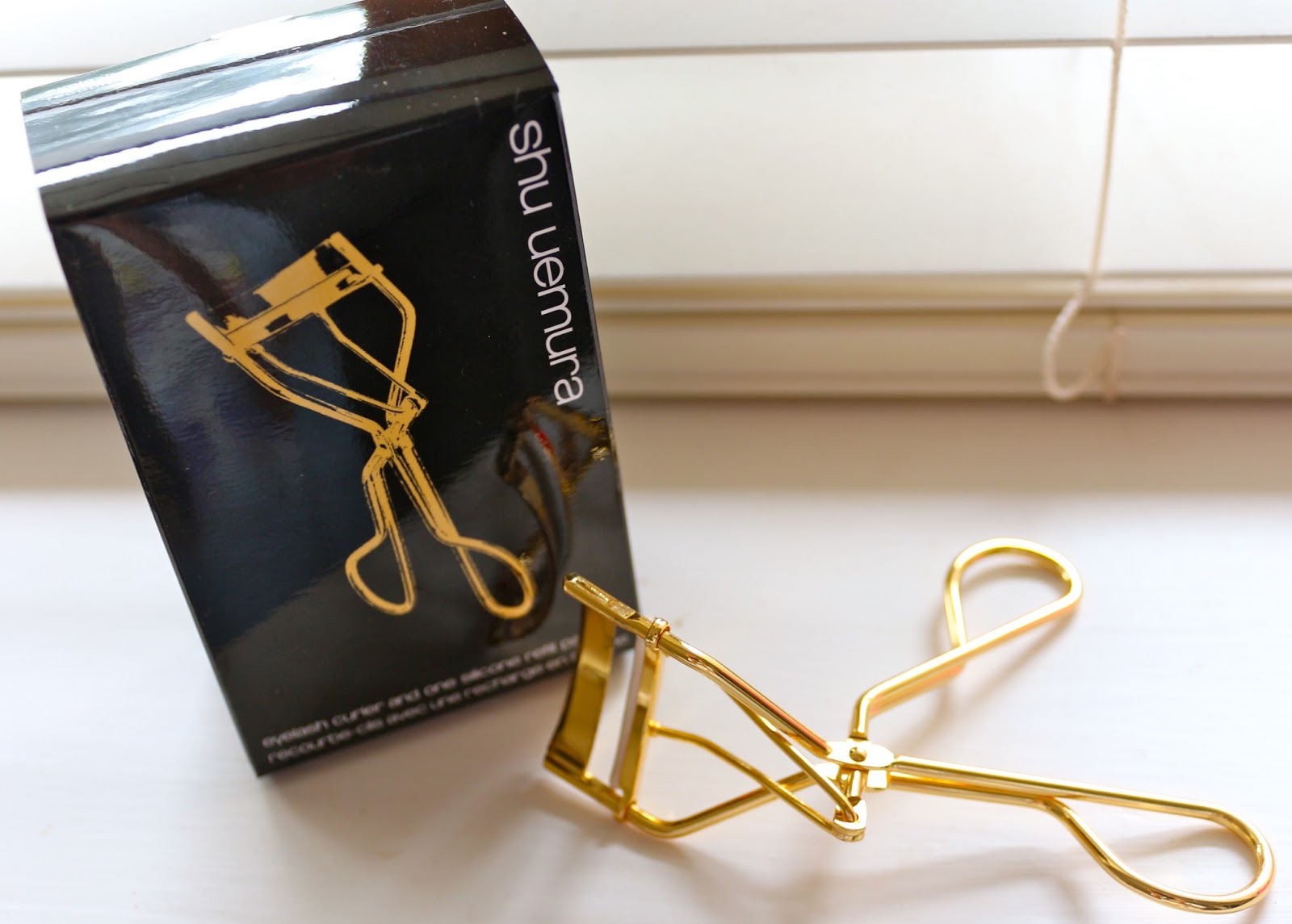 Cover Shoot Limited Edition 24 Carat Gold Shu Uemura Eyelash Curlers