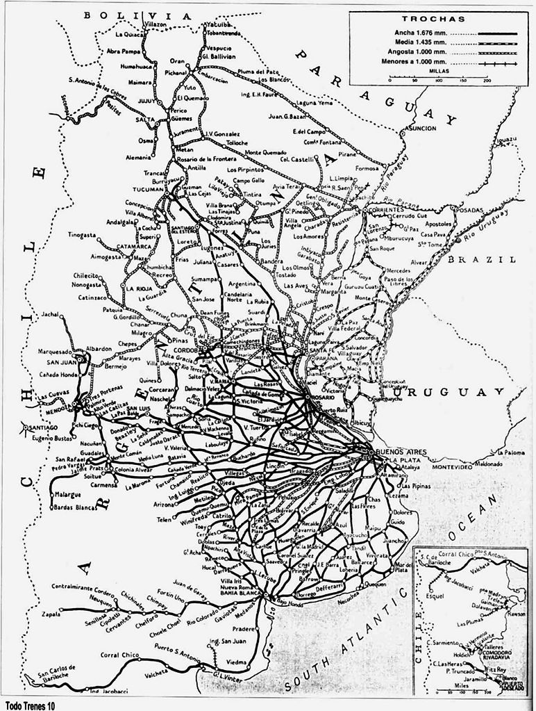 Las venas abiertas del ferrocarril argentino, una herida que jamas cerrara.