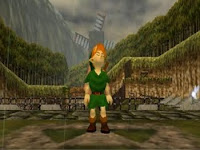 The Legend Of Zelda - Ocarina of Time - Lluvia cementerio