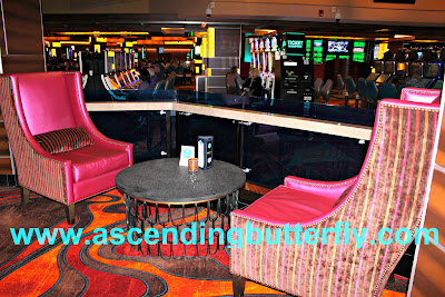 View of the Casino Floor from 10 North Lounge Tropicana Atlantic City Casino