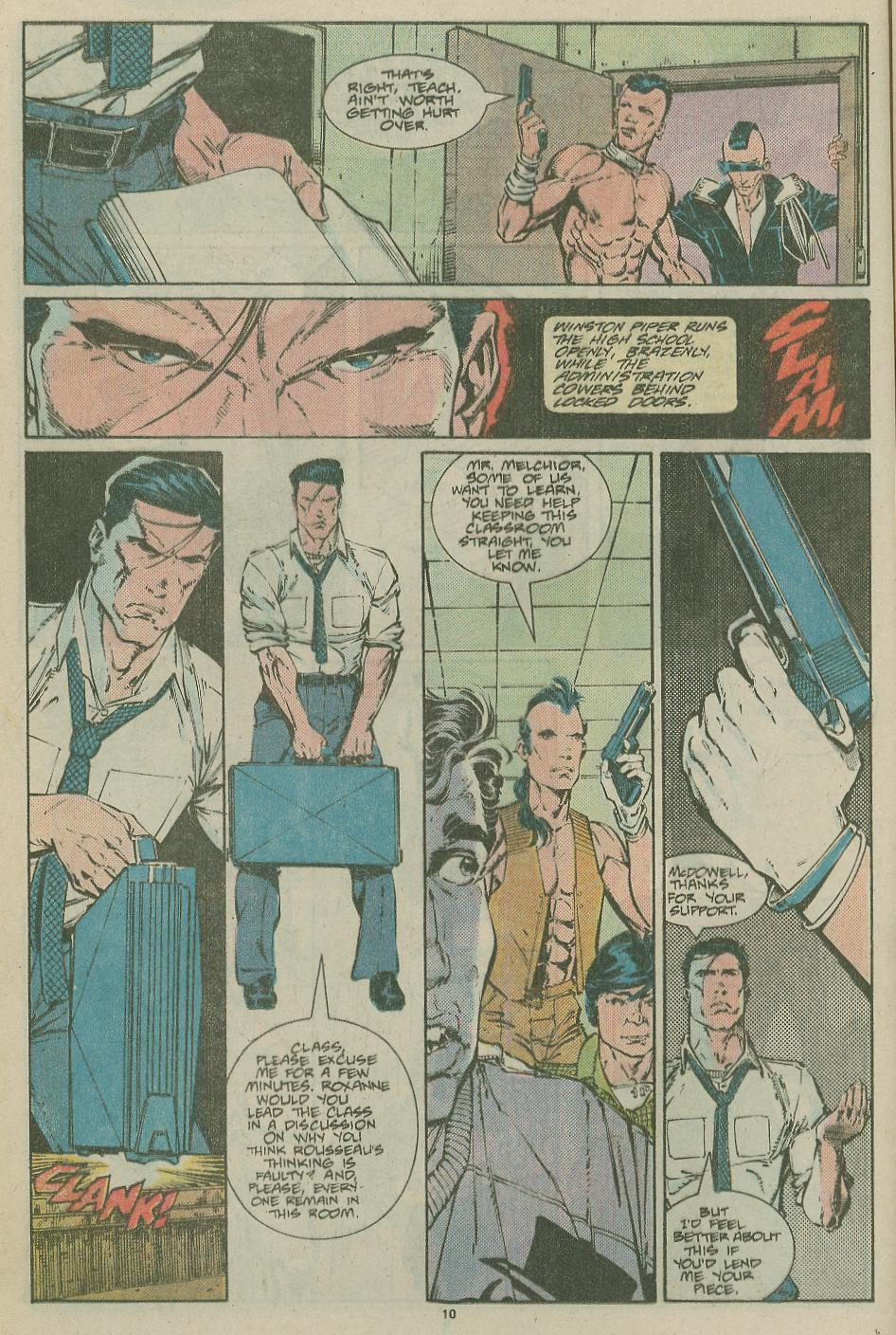 The Punisher (1987) Issue #14 - Social Studies #21 - English 9