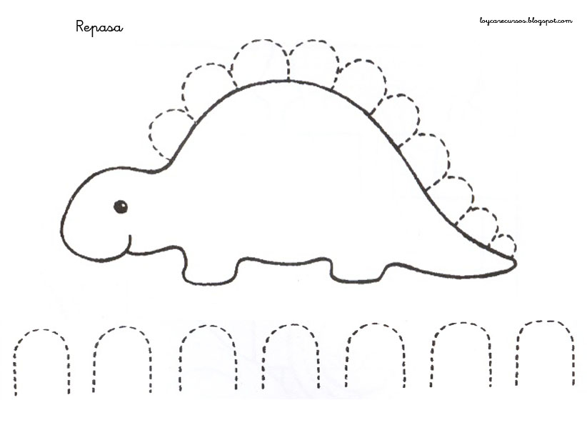 RECURSOS DE EDUCACIÓN INFANTIL: GRAFOMOTRICIDAD: TRAZO CURVO