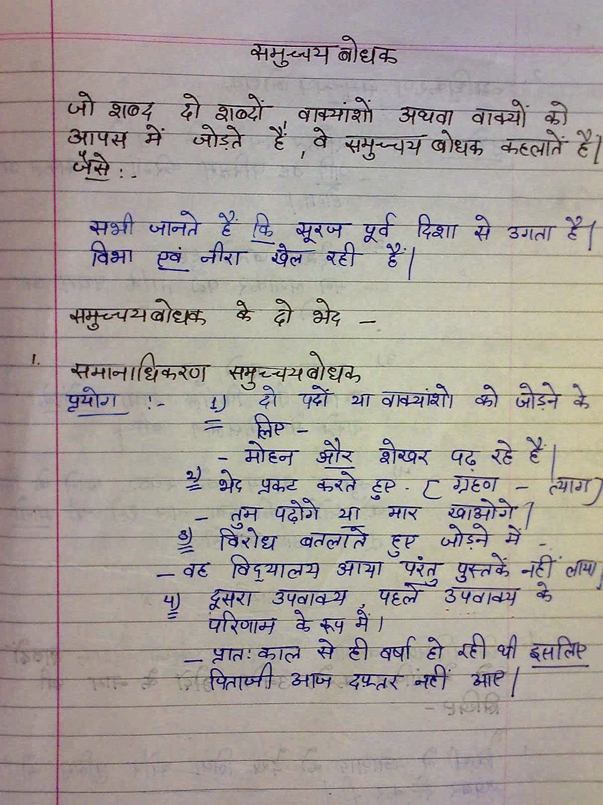 STARS OF PIS AHMEDABAD STD VII: HINDI GRAMMAR(CYCLE TEST 4)