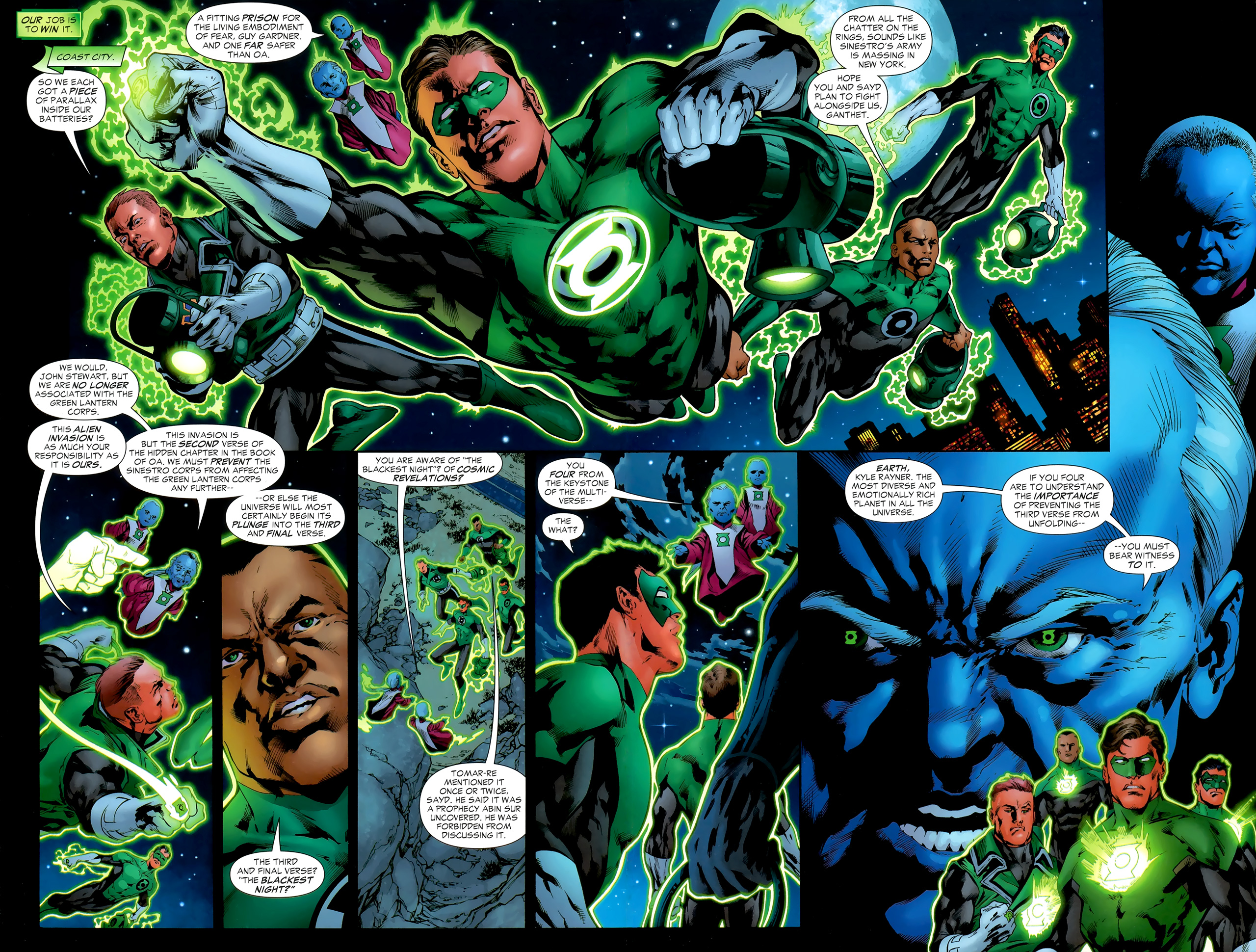Read online Green Lantern (2005) comic -  Issue #25 - 6