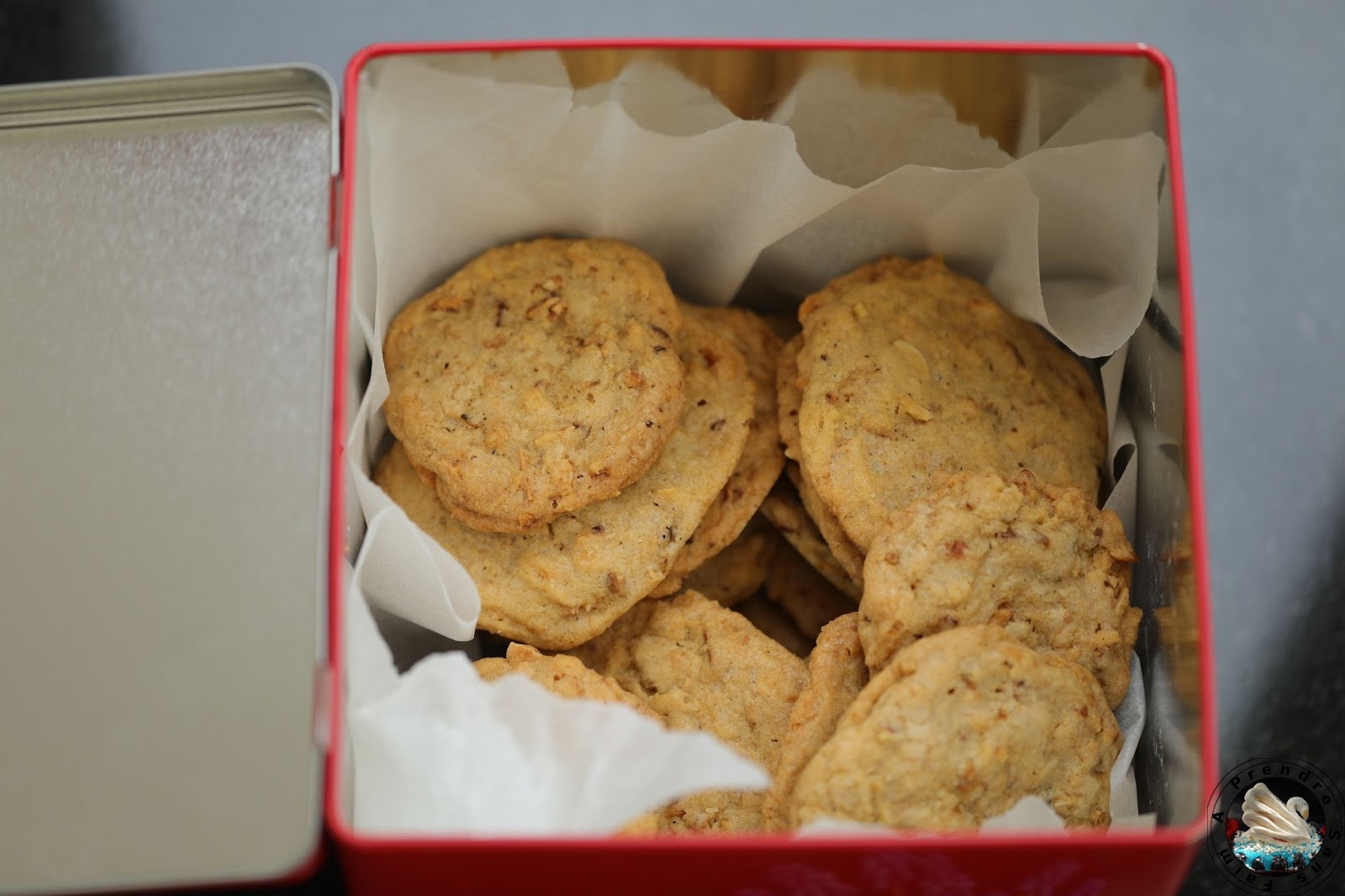 Cookies aux amandes caramélisées