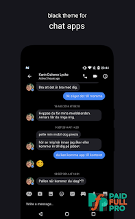 Swift Black Substratum Theme Oreo & Samsung theme latest apk