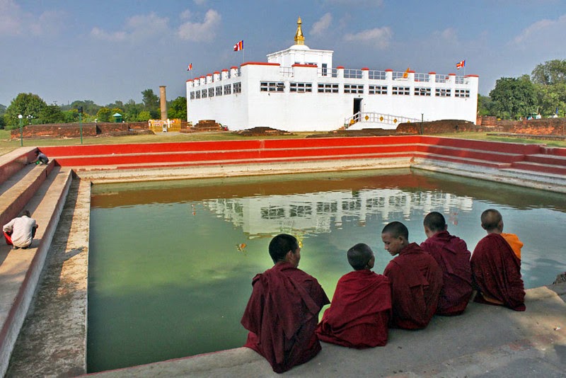 Buddha Was Born In Nepal Nepal. The Birth Place Of Lord Place ( Lumbini)