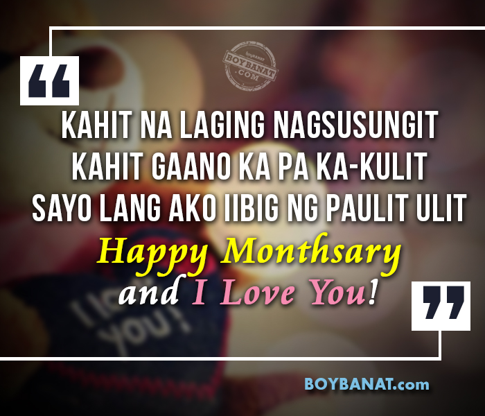 Monthsary Quotes and Messages You can Share with Your Special Someone