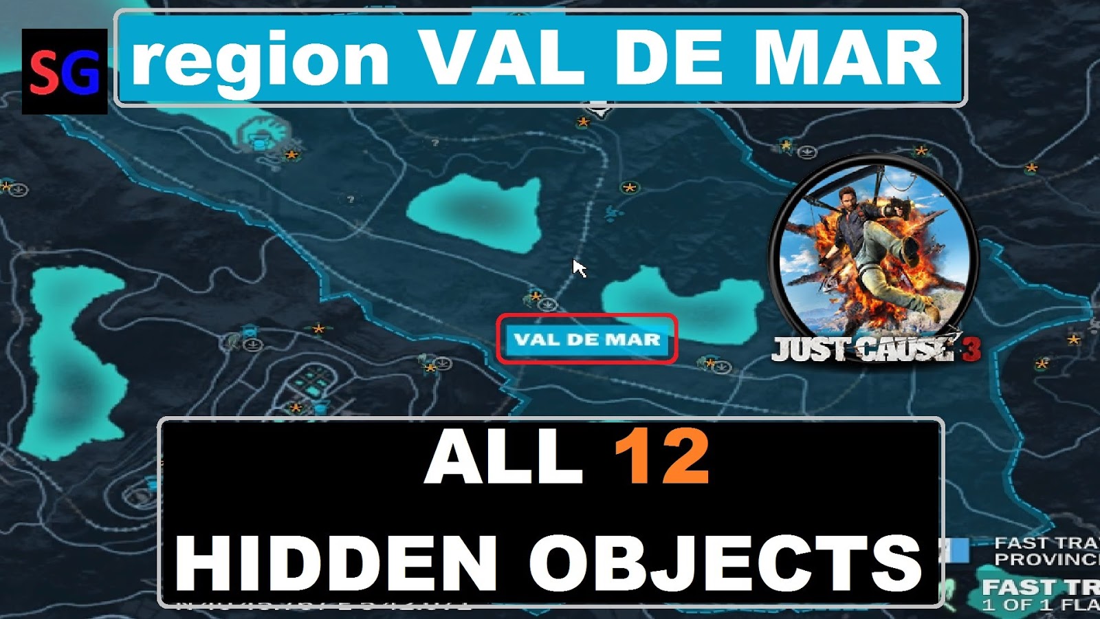 Маэстрале just cause 3 карта поселений