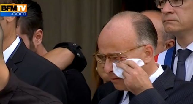 Cazeneuve Cries At Funeral Galliawatch