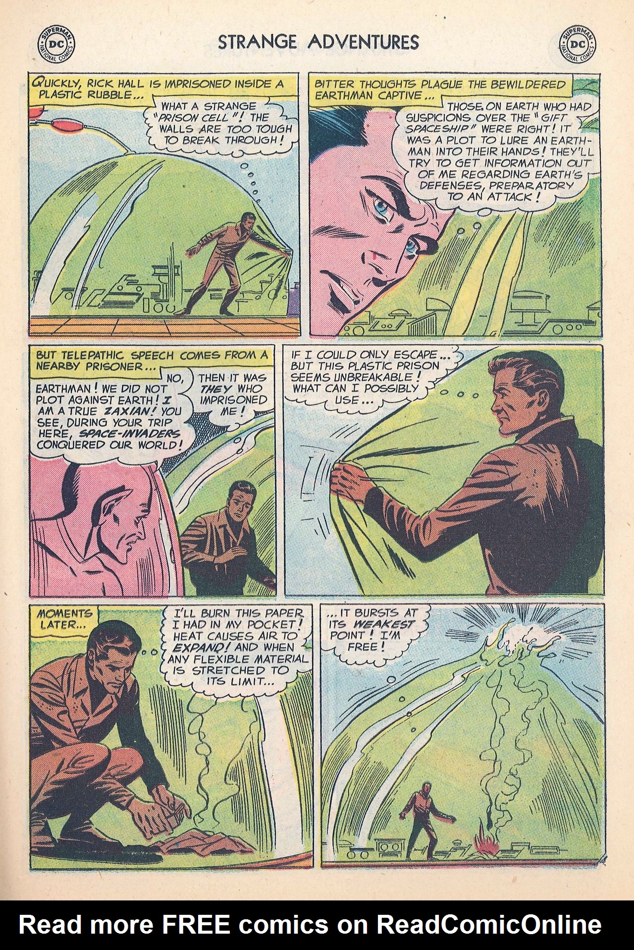 Read online Strange Adventures (1950) comic -  Issue #90 - 23