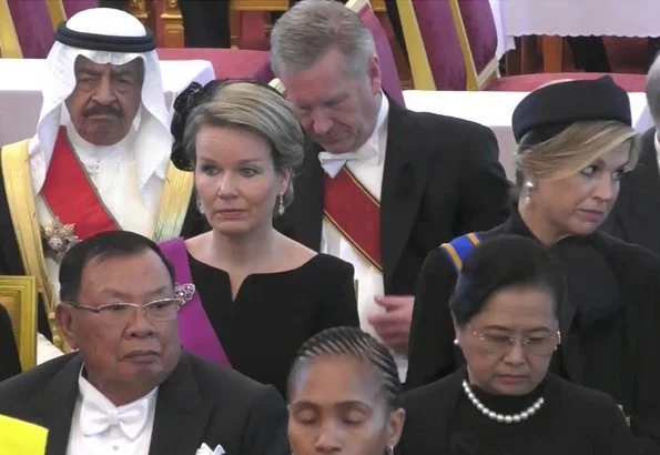 Queen Jetsun Pema, Queen Silvia, Queen Sofia, Maxima, Queen Mathilde, Princess Margaretha, Princess Kiko