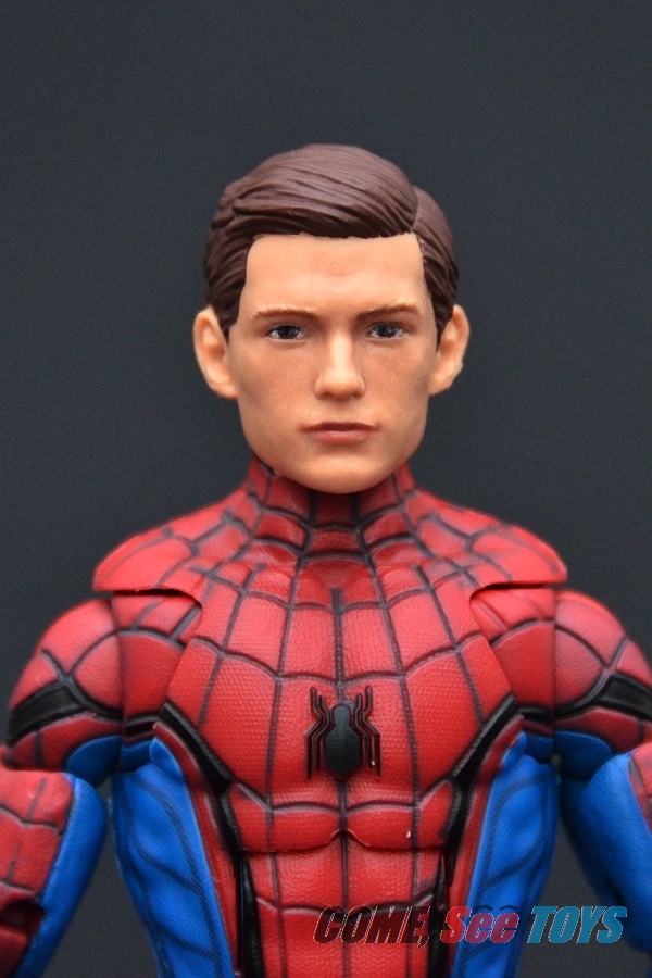 marvel legends peter parker head