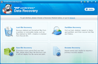 تحميل برنامج استعاده الملفات المحذوفه Wondershare Data Recovery 6.6.0.21 كامل مع الكراك