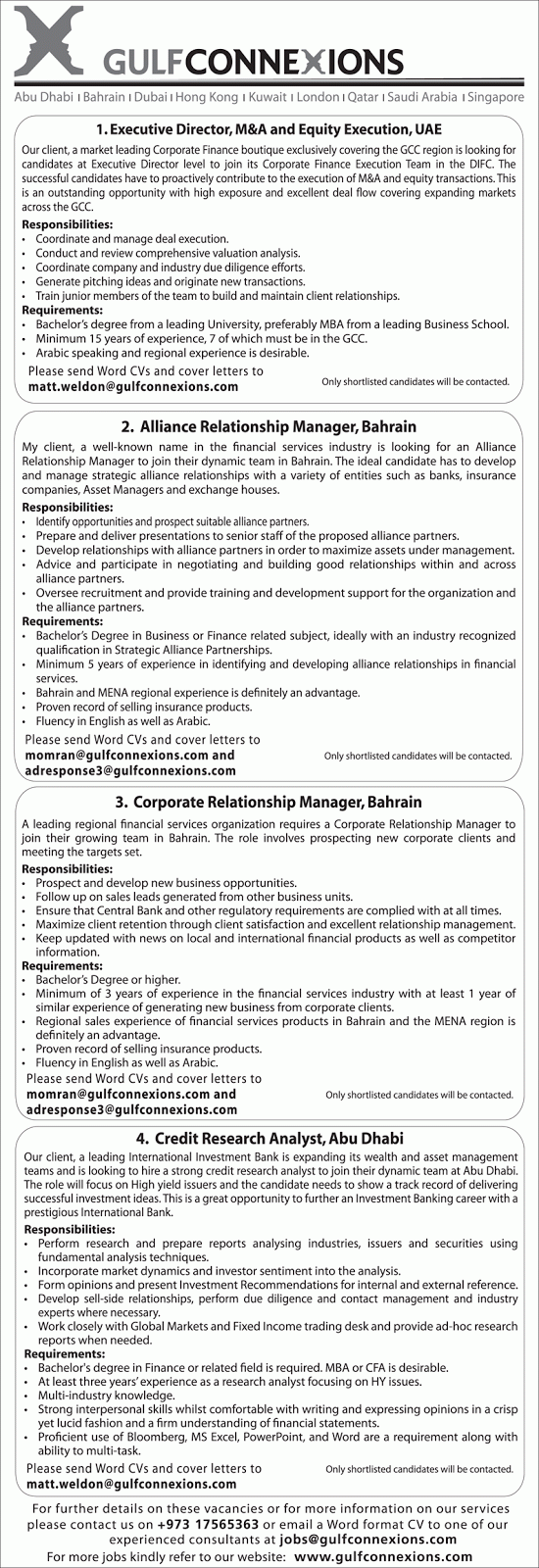 Gulf Daily News Classifieds January 11 2015