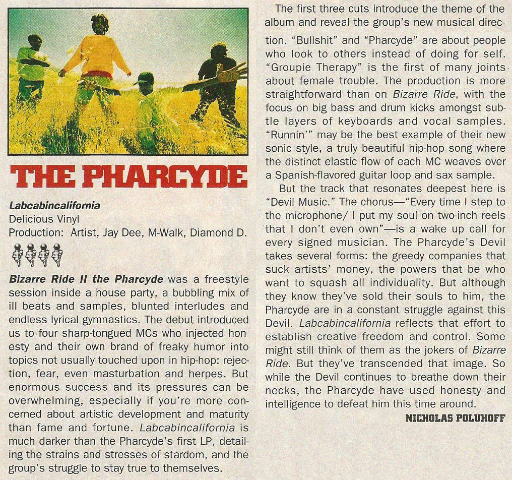 Hip-Hop Nostalgia: The Pharcyde 