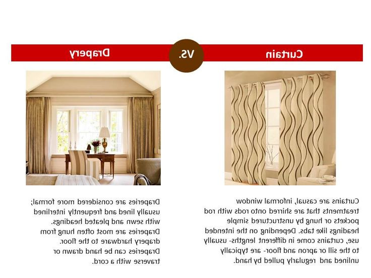 Curtains And Drapes Difference Modern House