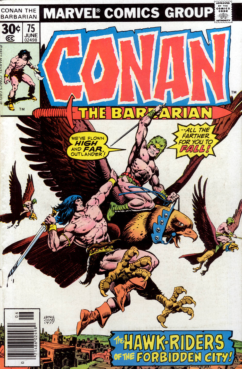 Read online Conan the Barbarian (1970) comic -  Issue #75 - 1