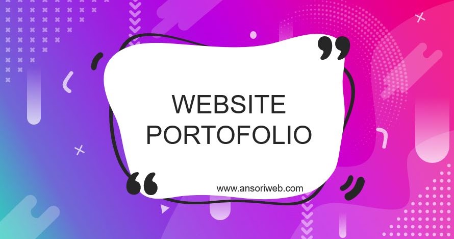 Cara Membuat Web Html Keren Dengan Notepad Web Portofolio Ansori Web