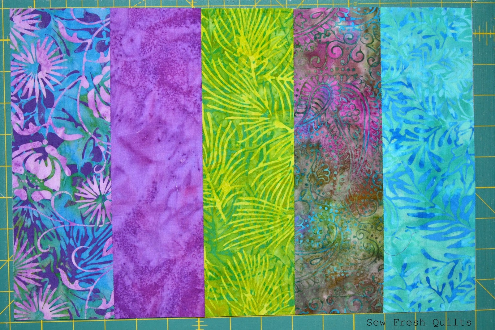 Sew Fresh Quilts Bindingless Quilted Placemats A Tutorial