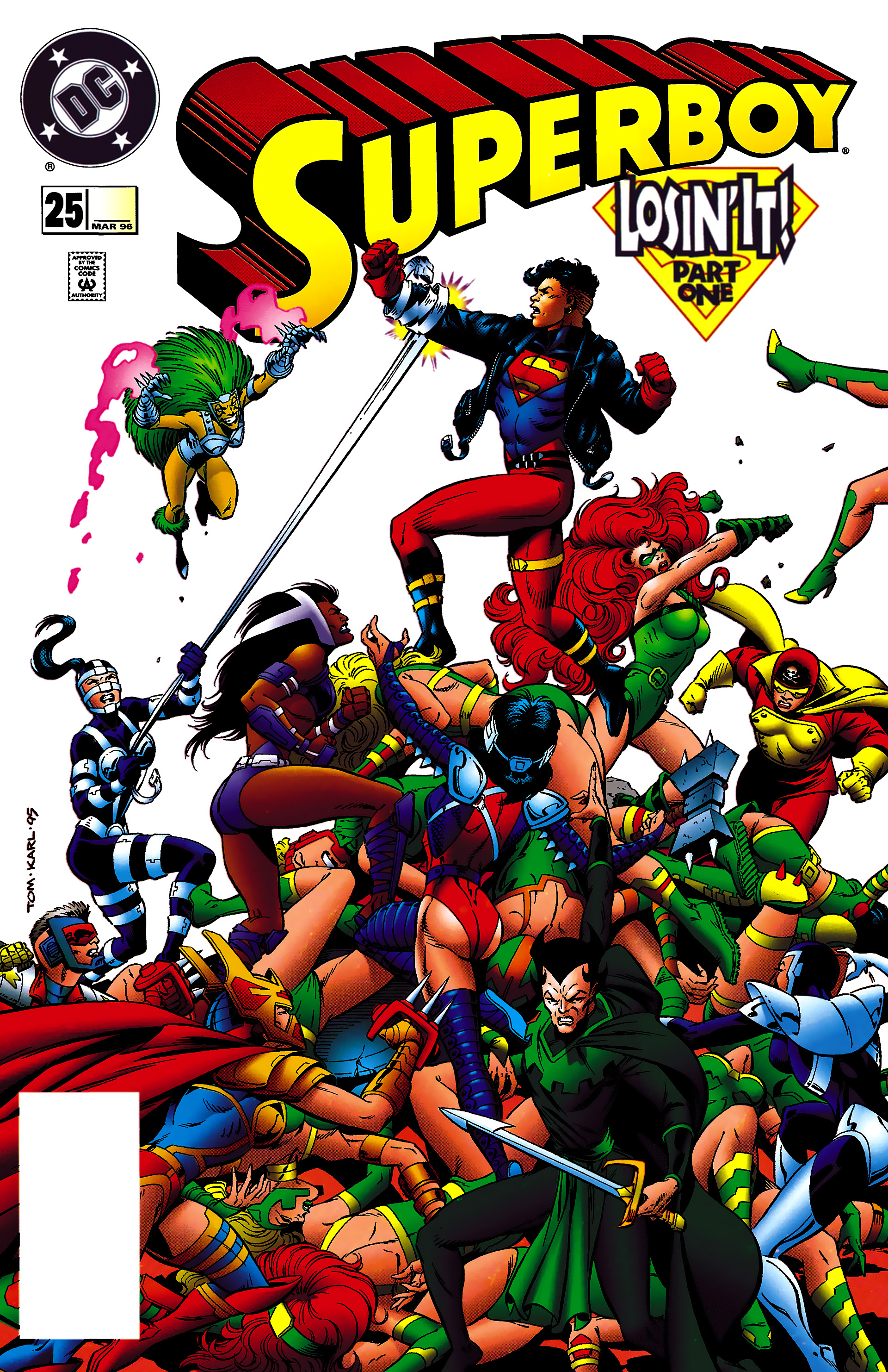 Read online Superboy (1994) comic -  Issue #25 - 1