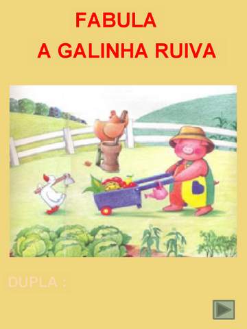 A Galinha Ruiva - Jogos e Atividades - Quessede Souza