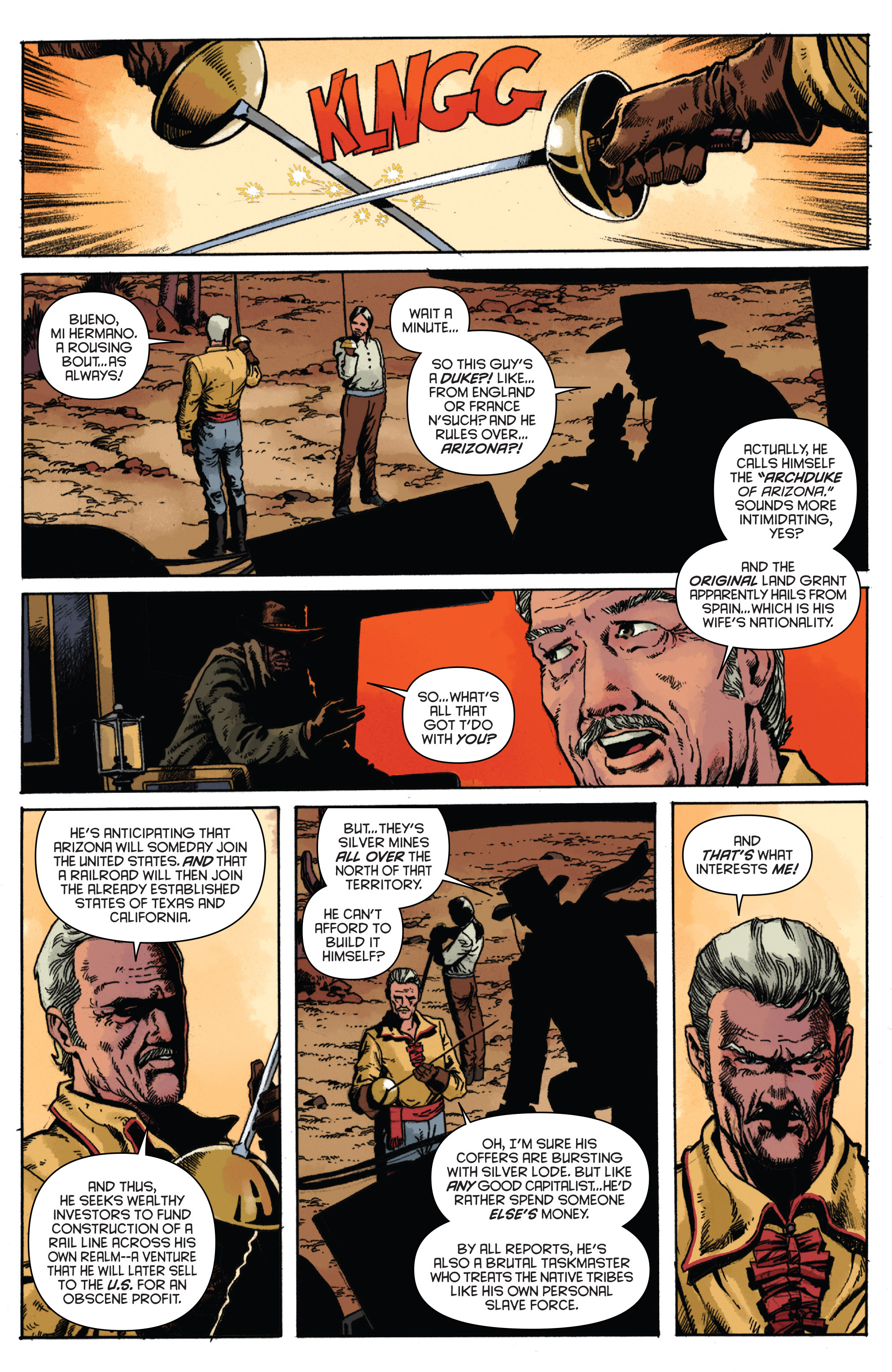 Read online Django/Zorro comic -  Issue #2 - 25