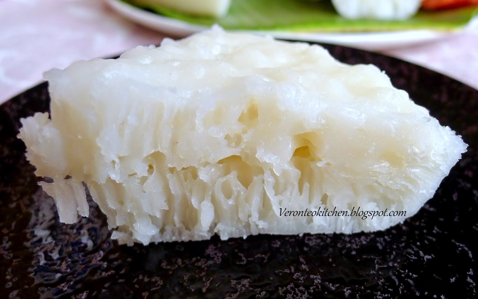 Veronica's Kitchen Chinese Steamed Rice Cake 白糖糕