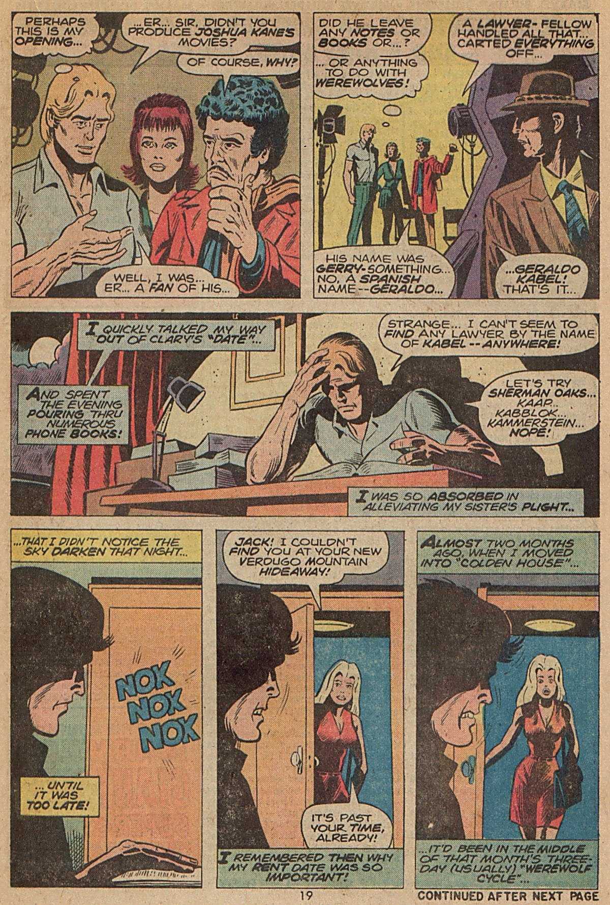 Read online Werewolf by Night (1972) comic -  Issue #17 - 14