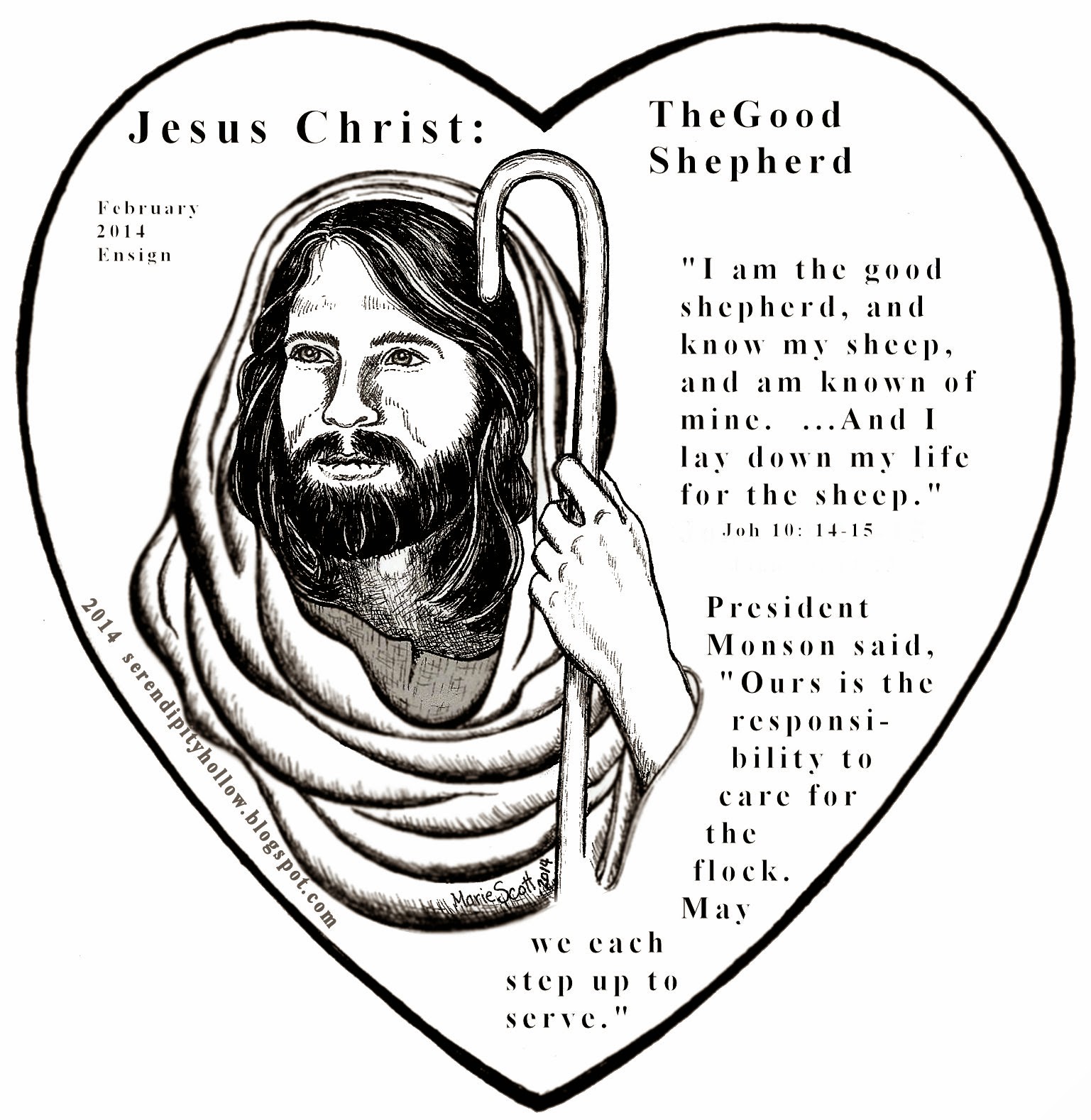 i am the good shepherd coloring pages - photo #26