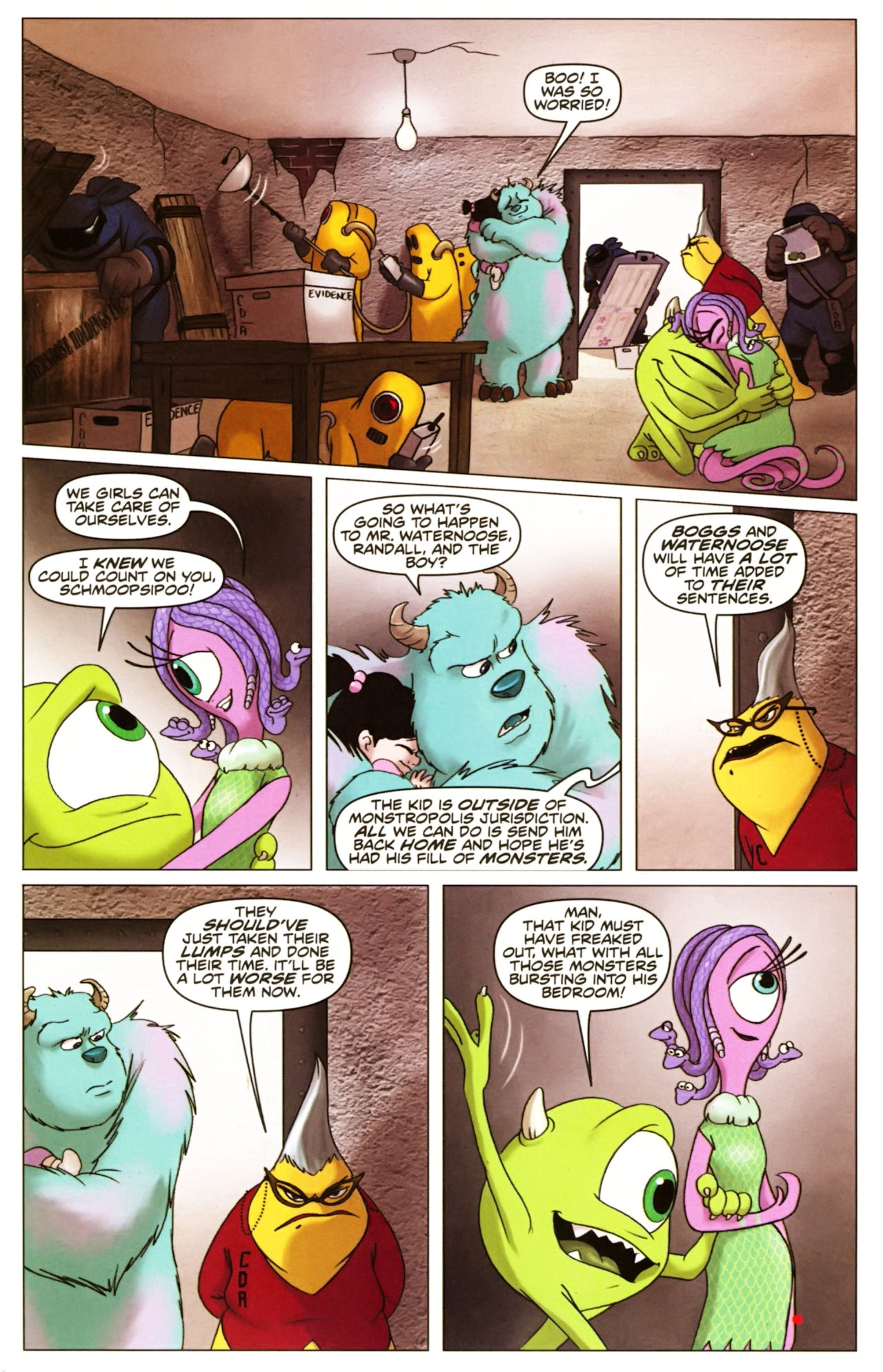 Read online Monsters, Inc: Laugh Factory comic -  Issue #4 - 24