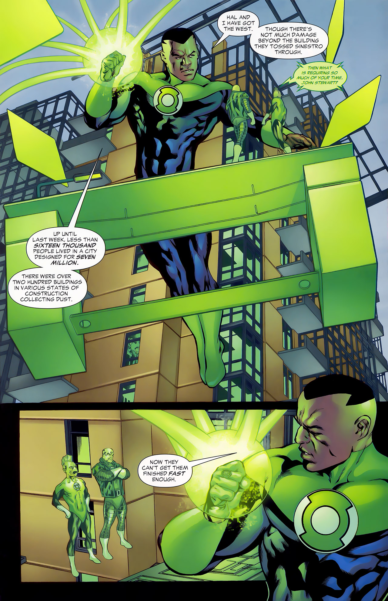 Read online Green Lantern (2005) comic -  Issue #26 - 16