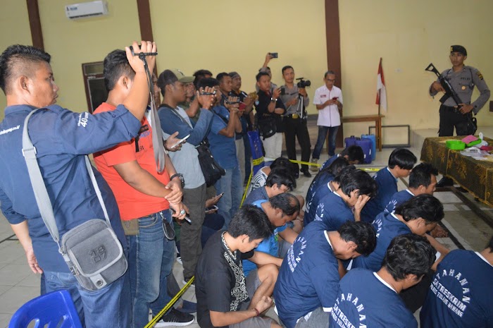 Satnarkoba Polres Tulang Bawang Berhasil Mengungkap 14 Bandar Narkotika di Daerah Menggala