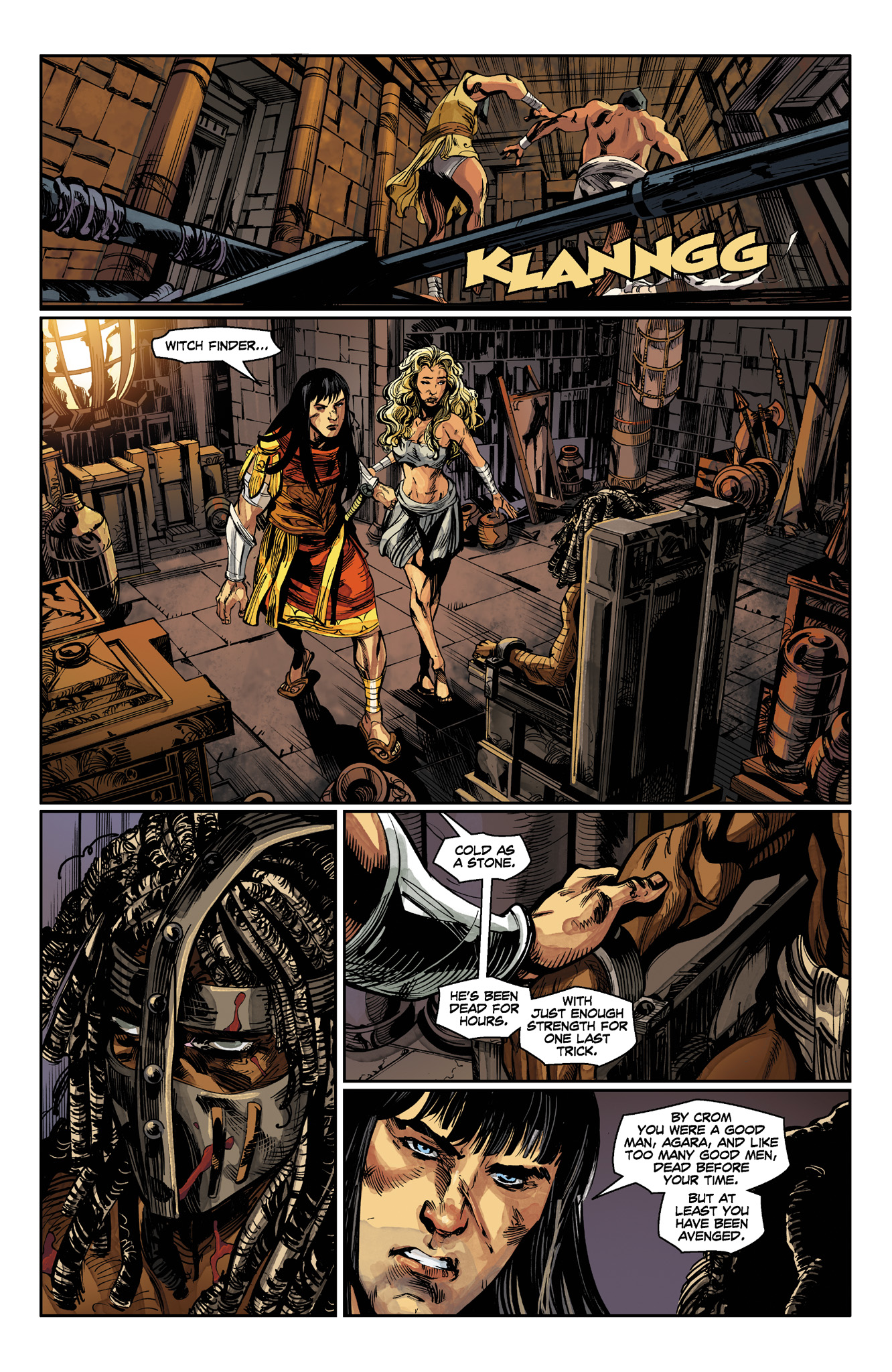 Read online Conan the Avenger comic -  Issue #6 - 17