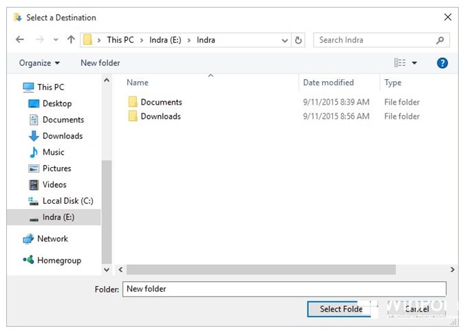 Folder перевод на русский язык