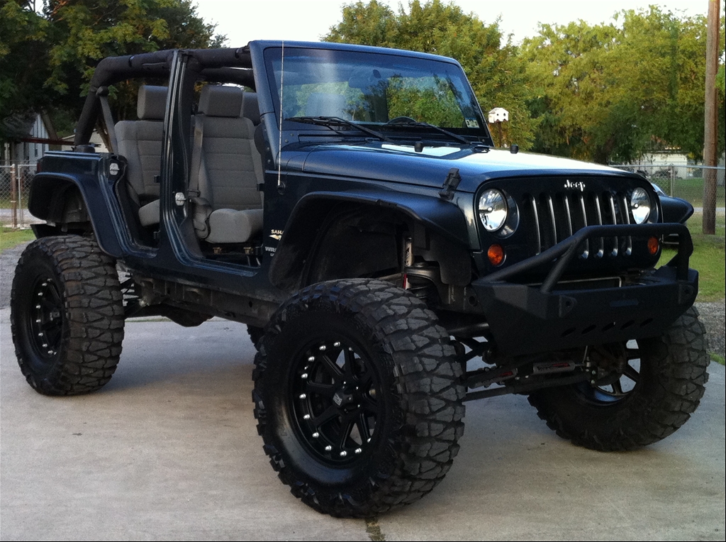 Hight Quality Cars: Jeep Wrangler Body, Lift The Vehicle Suspension