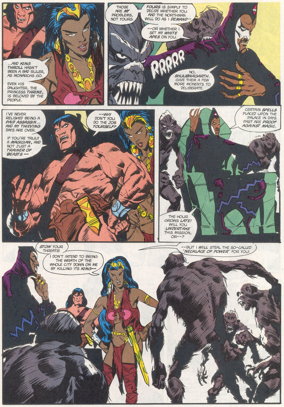 Read online Conan the Barbarian (1970) comic -  Issue #264 - 18