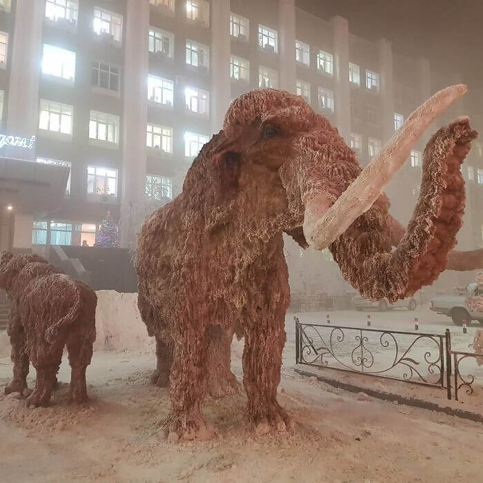 Stunning Images Of The Coldest Village In The World Where The Temperature Reached -62°C (-80°F)!