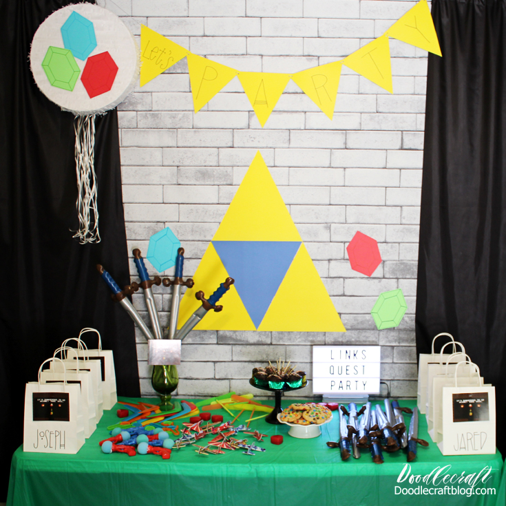 DIY Breath of the Wild Party  Zelda birthday, Zelda party, Wild birthday  party