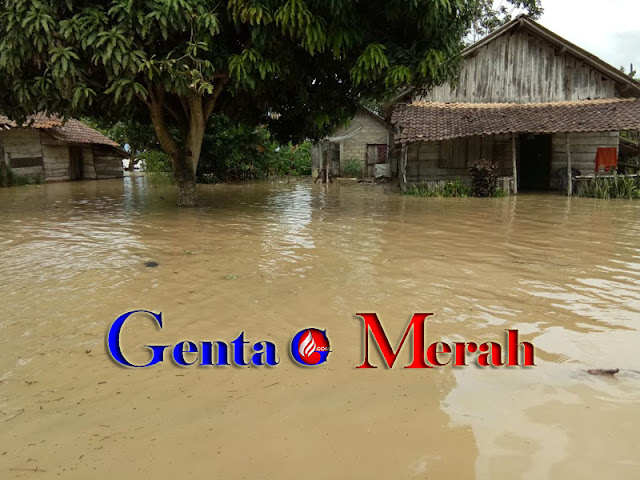 Banjir Kembali Hantam Lamteng, Mataram Ilir Terendam