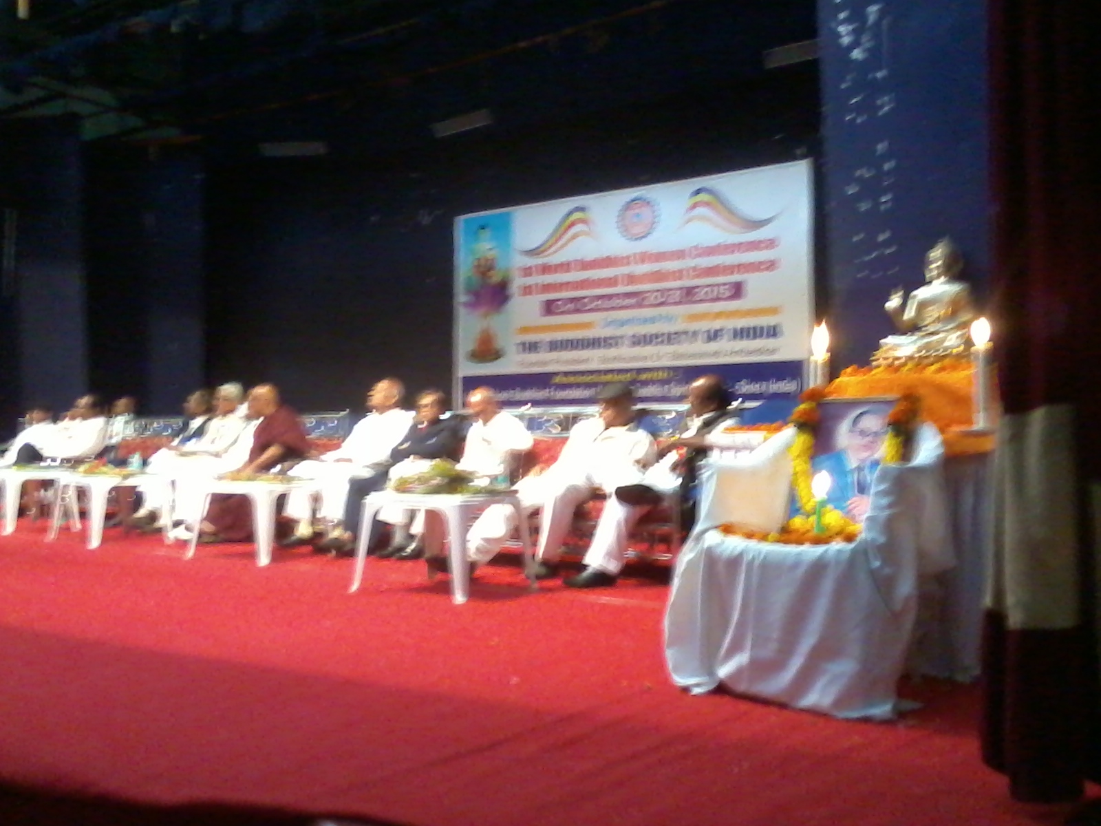 Dr. Milind Jiwane 1st International Buddhist Conference 2015 held at