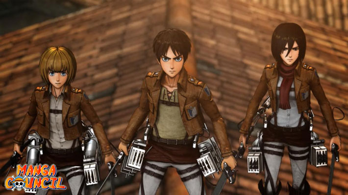 attack on titan game wings of freedom