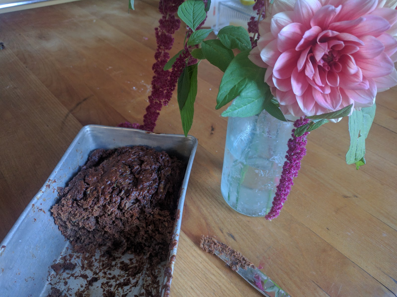 Ediculturalist Recipe Chocolate Tahini Zucchini Bread