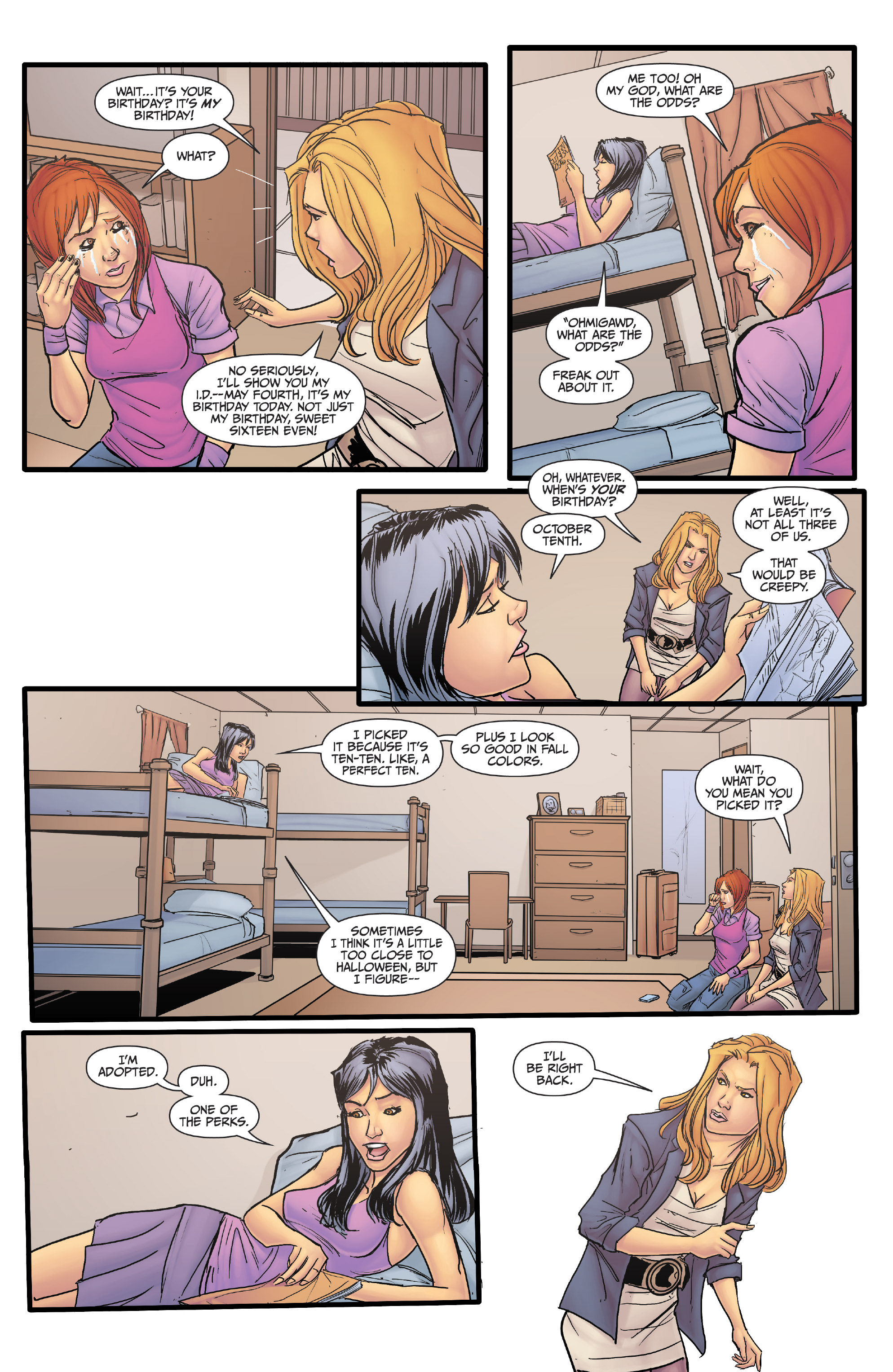 Read online Morning Glories comic -  Issue #1 - 41