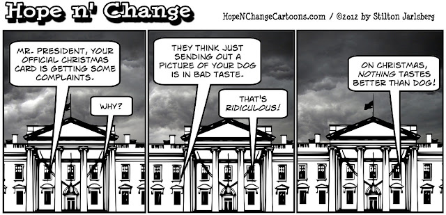 obama jokes, obama, whitehouse, christmas, 2012, bo, obama eats dogs, stilton jarlsberg, hope and change