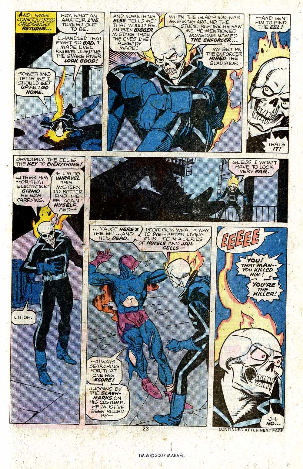 Read online Ghost Rider (1973) comic -  Issue #21 - 25