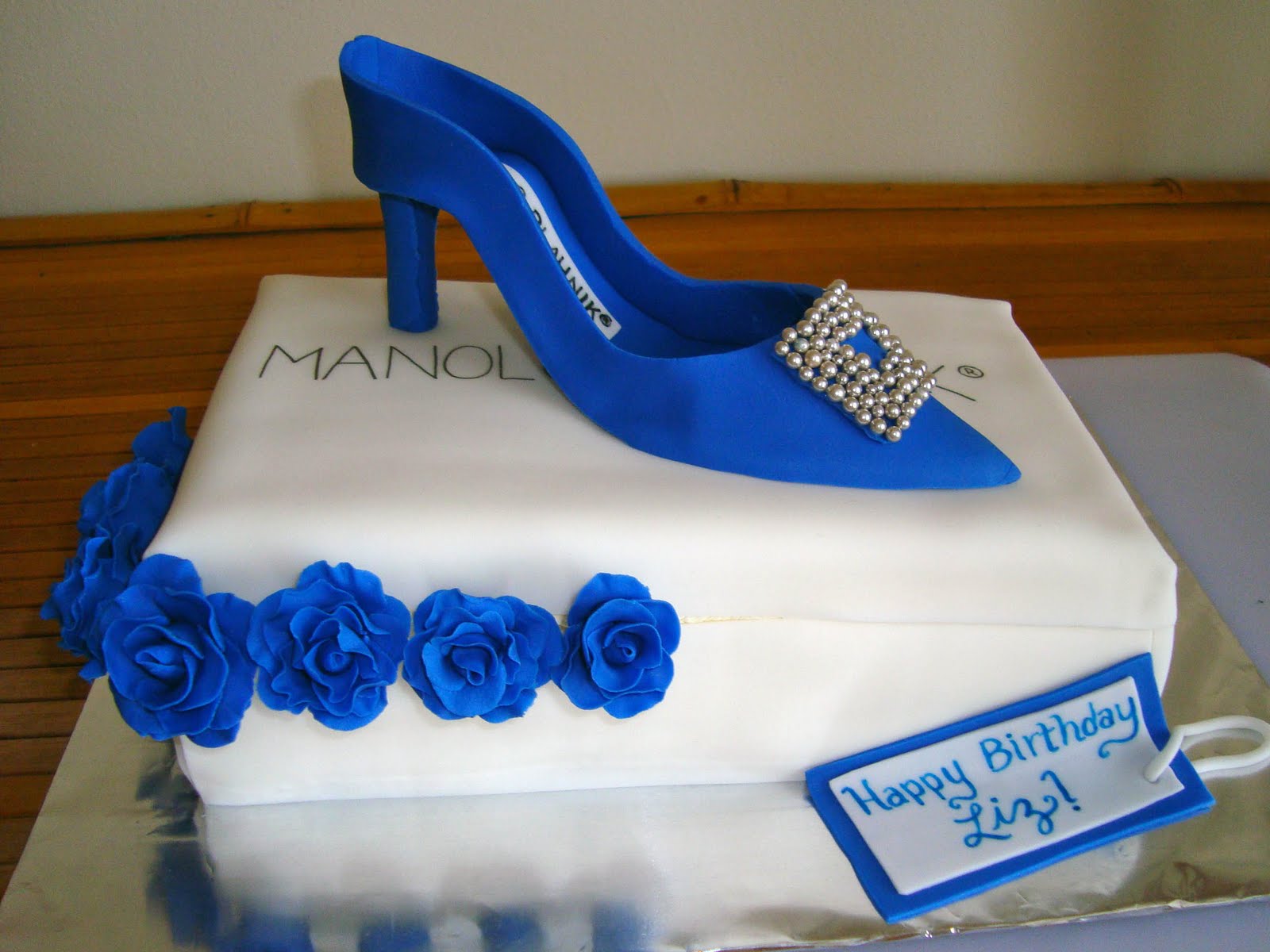 Sugar Butter Baby: Manolo Birthday Blahnik Cake