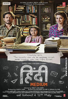 Hindi Medium First Look Poster